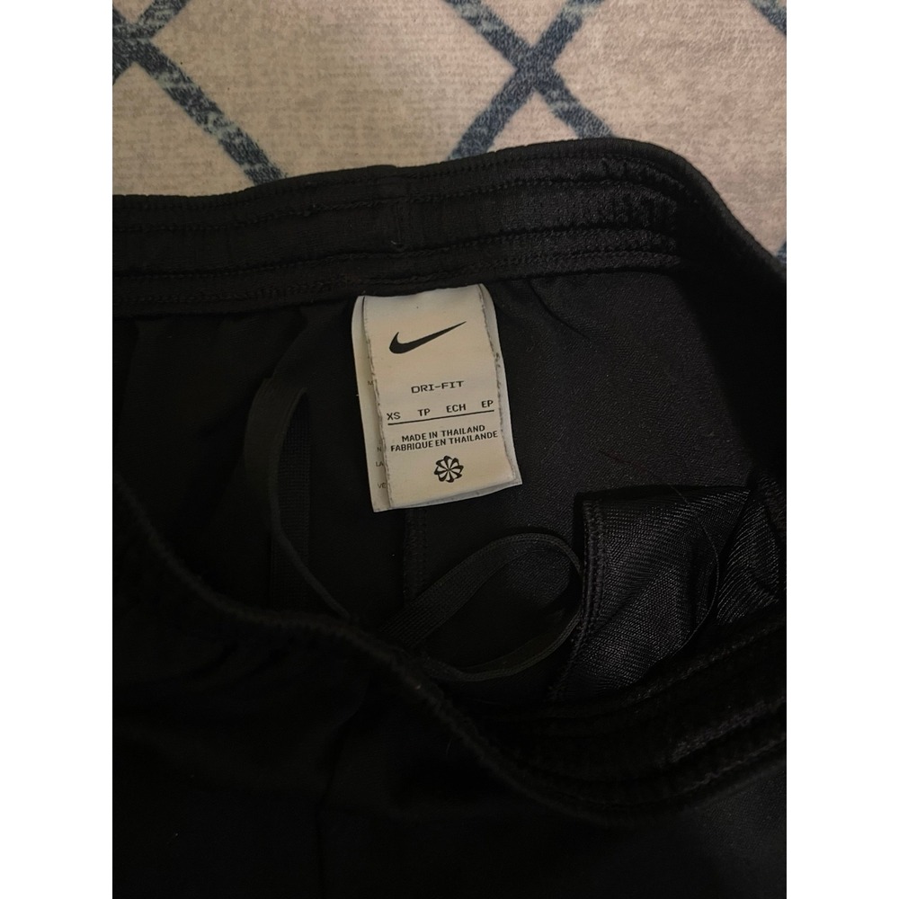 Nike Dri-FIT Essential Women's Running Pants Black Reflective Zip XS - Picture 4 of 5
